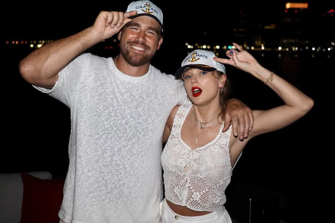 Taylor Swift and Travis Kelce