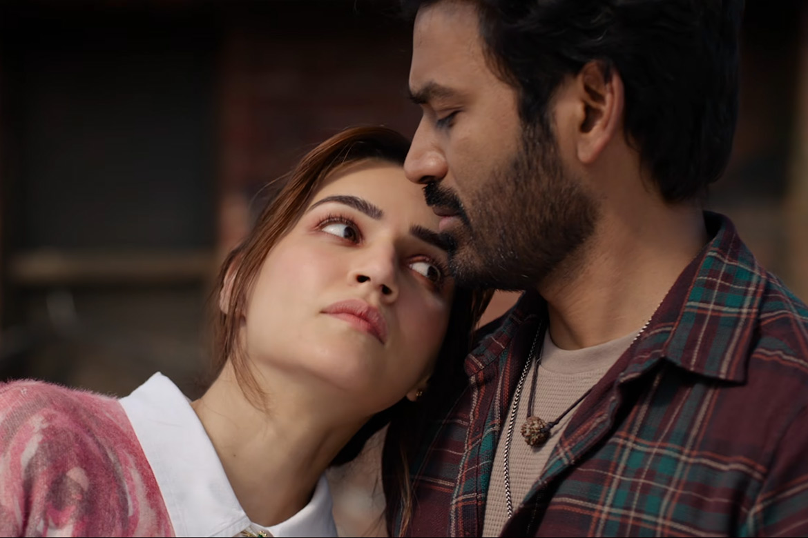Kriti Sanon and Dhanush in Tere Ishk Mein